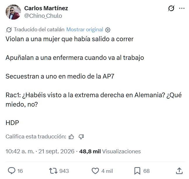 Es como no querer ver la enfermedad y fijarse solo en el aumento de anticuerpos.