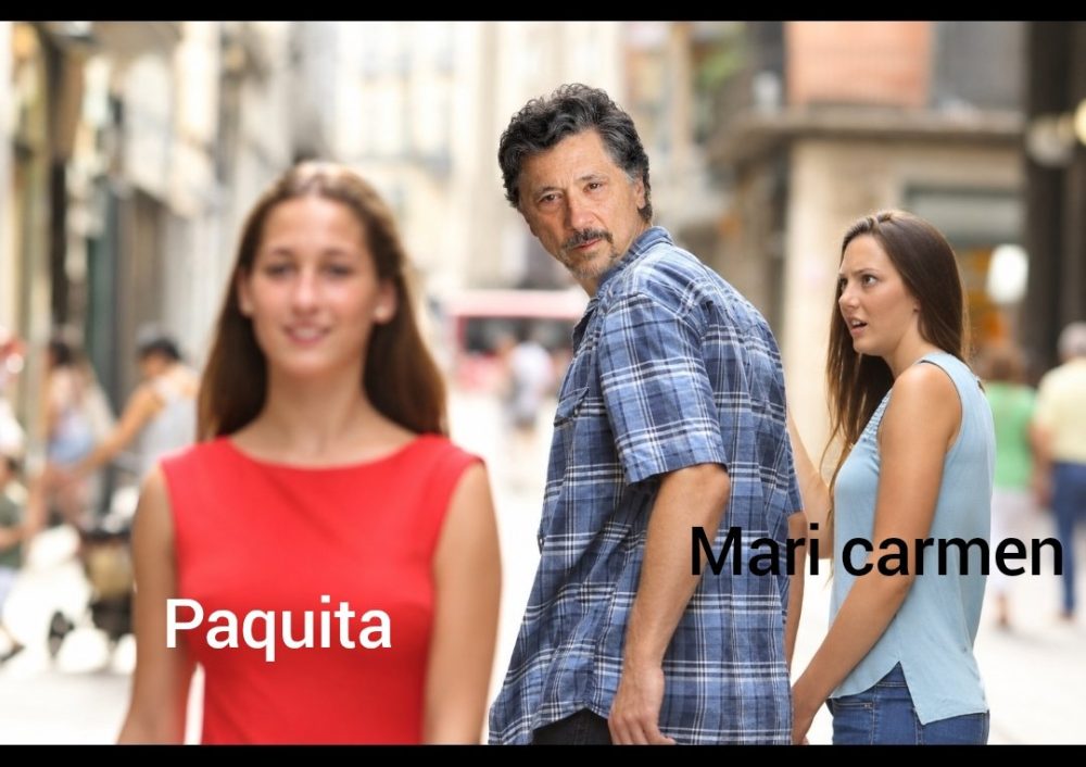 Ha ido el más tonto de los Bardem a dar su apoyo a Maricarmen y la ha llamado Paquita.