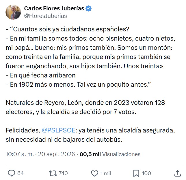 El clan familiar que exprimió la Ley de Nietos: «Nos nacionalizamos 8 bisnietos, 4 nietos, mi padre y sus sobrinos».
