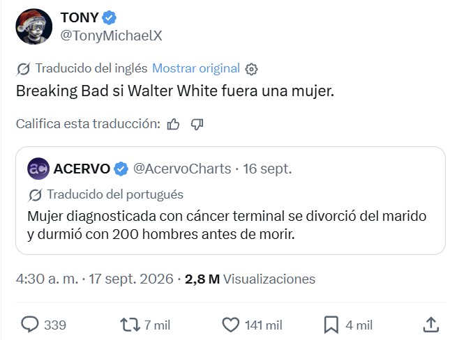 No hombre no... (bueno sí).