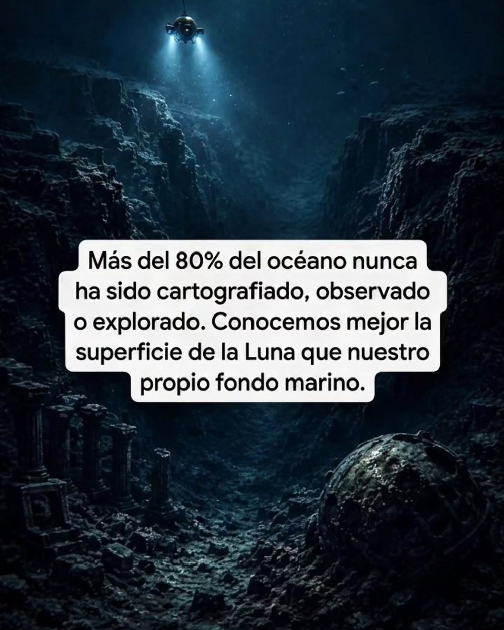 9 razones por las que el océano da más miedo que el espacio.