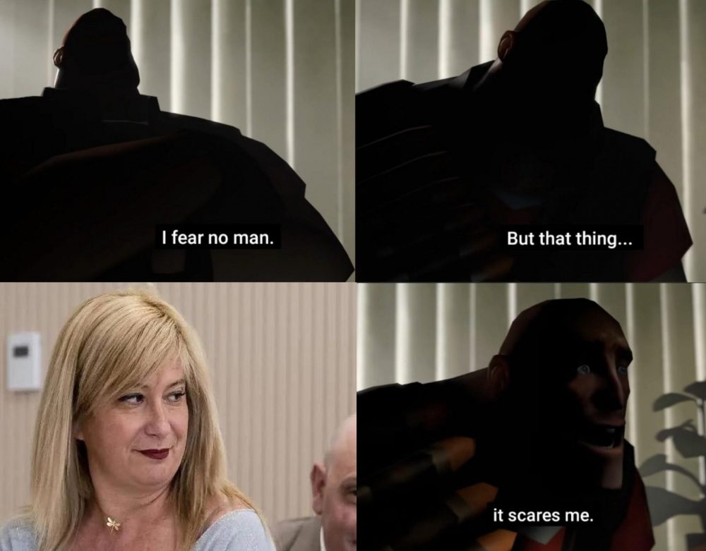 El verdadero terror.