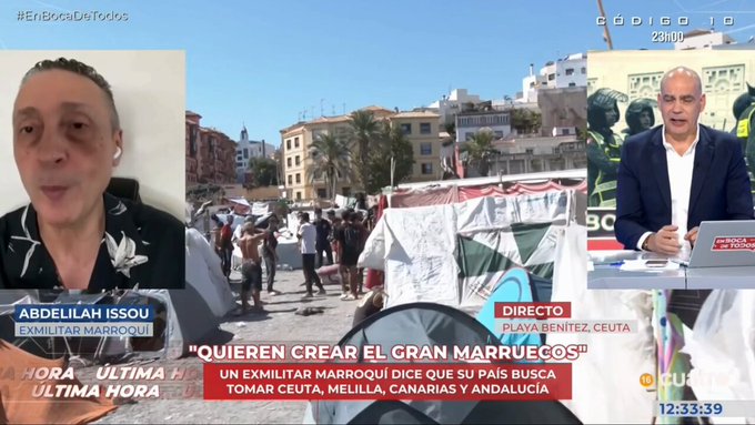 Un exmilitar marroquí dice que su país busca tomar Ceuta, Melilla, Canarias y Andalucía.
