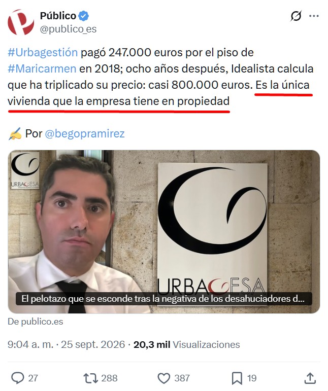 Si defendéis la propiedad privada sois unos fachapobres.