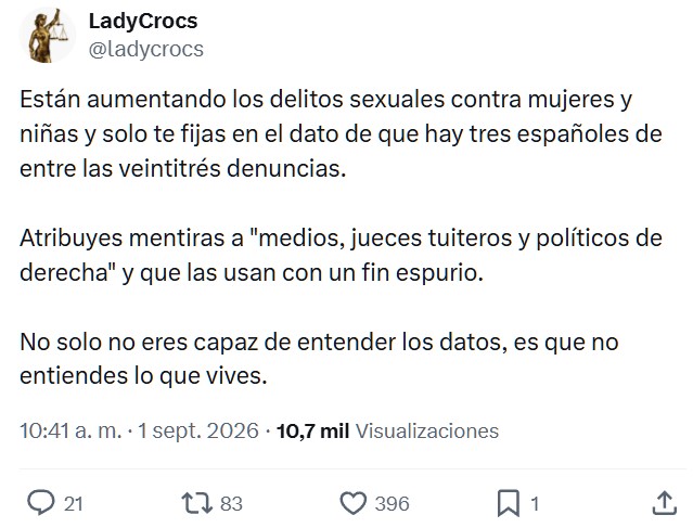 Falsa alarma chicos, las 23 agresiones sеxuales desde la invasión de Ceuta no son culpa de los inmigrantes.