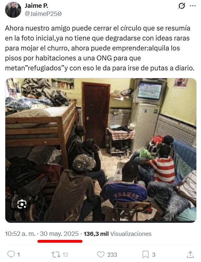 "Soy comunista, pero tengo varios pisos porque vivo en un país capitalista"