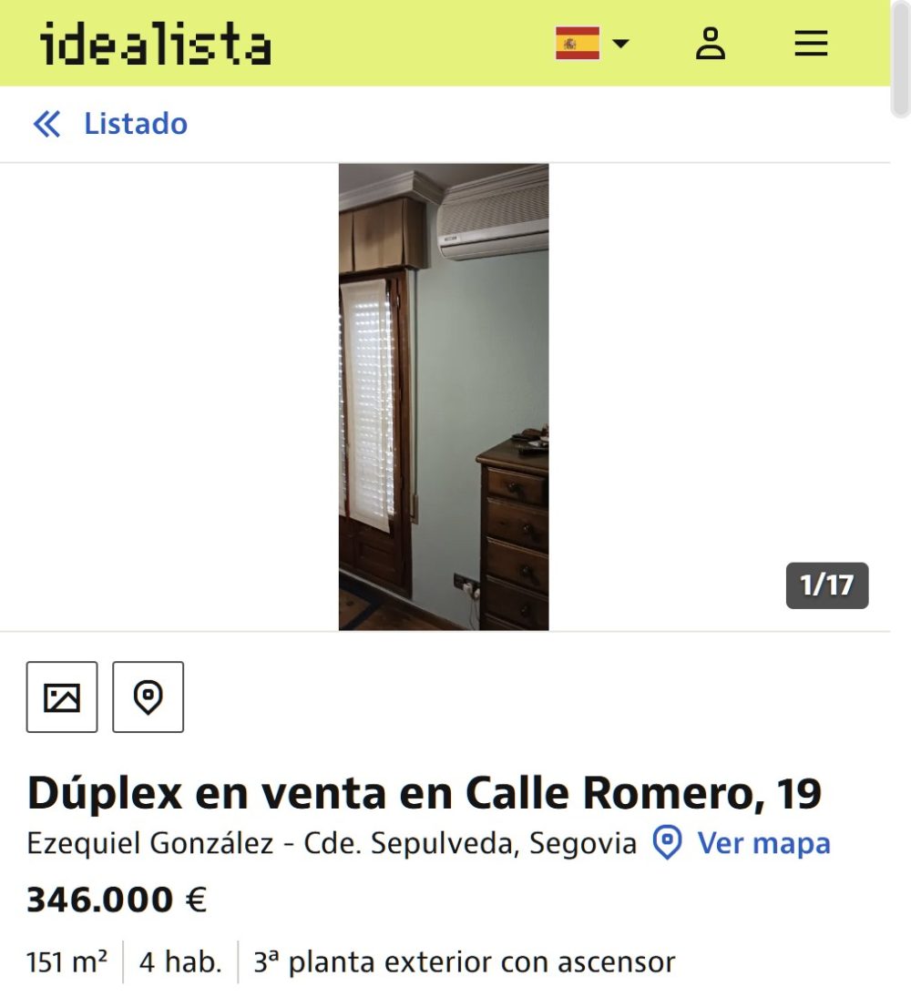 Algún fínolier vende su casa.