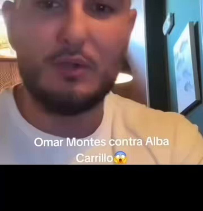 Omar Montes advierte a Alba Carrillo con contar cosas que sabe de ella, si sigue machacándolo en Televisión.