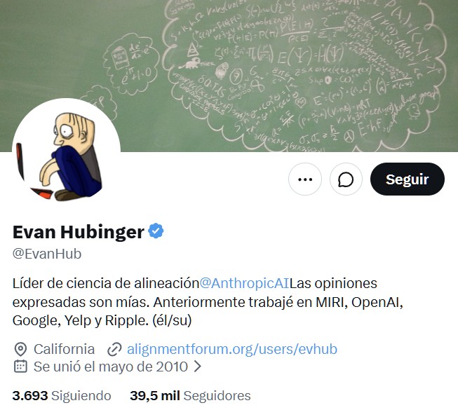 Otro ingeniero que dimite porque cree que la IA nos va a acabar mаtаndo a todos.