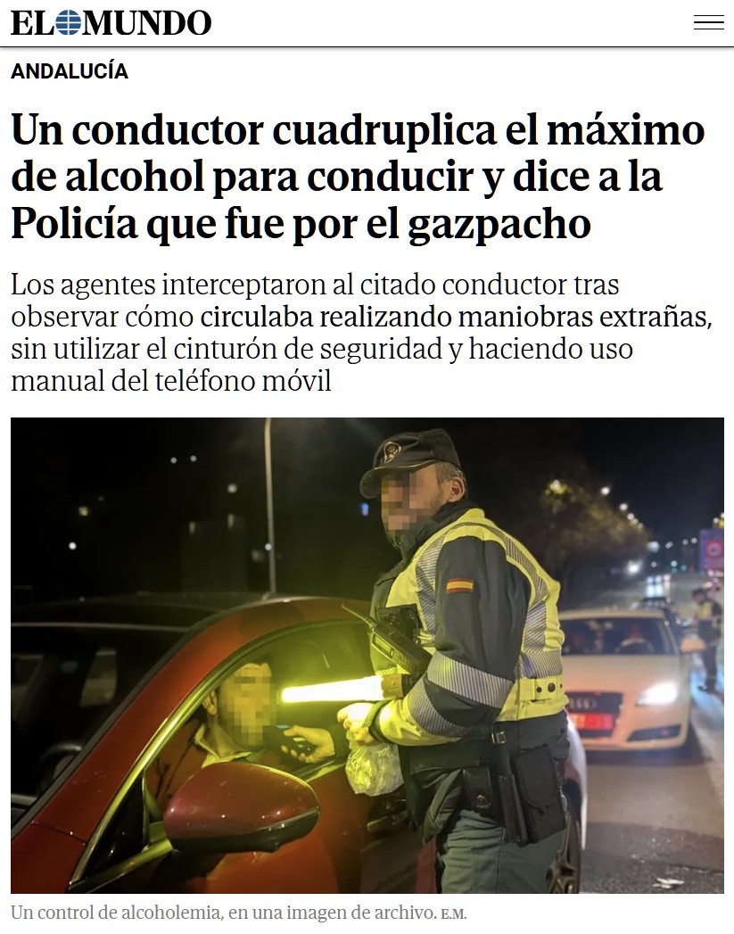 De todas las excusas posibles, eligió esa.