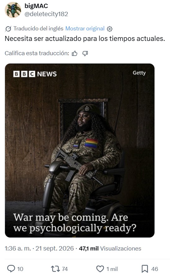 Vaya, justo ahora vuelven los blancos a protagonizar anuncios en UK :D