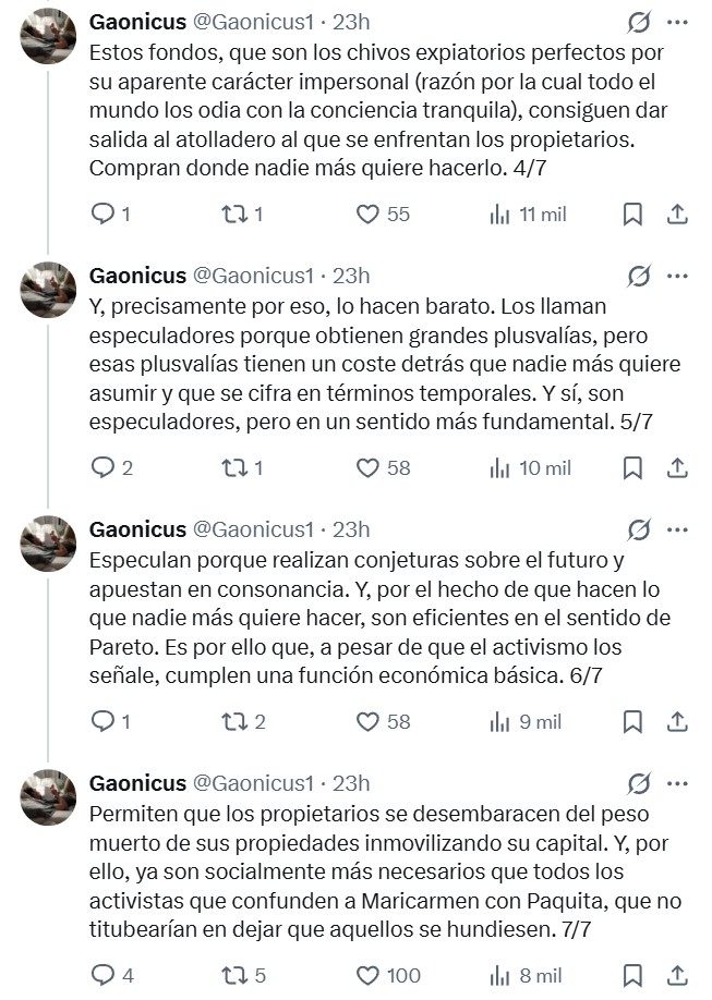 Hablemos de los fondos "buitre".