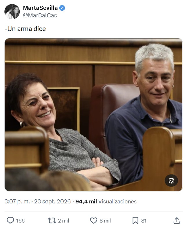 Lo del PSOE tratando de colar que es una temeridad meter un spray pimienta en el congreso cuando está excluido en el reglamento expresamente, es un ladrillo más en la torre de su cinismo.