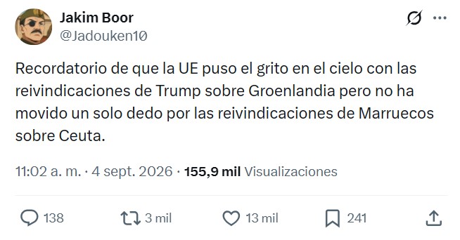 Son reivindicaciones de territorio sanas...