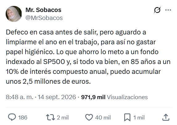 Estáis perdiendo dinero.