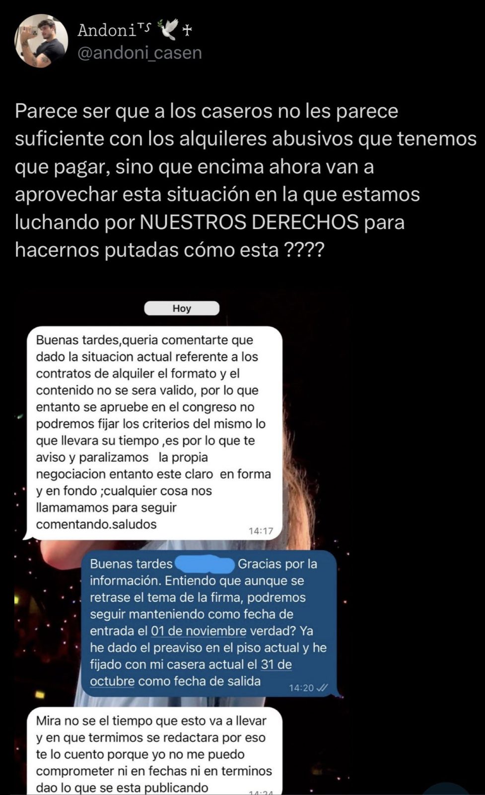 La izquierda descubriendo las consecuencias la izquierda.