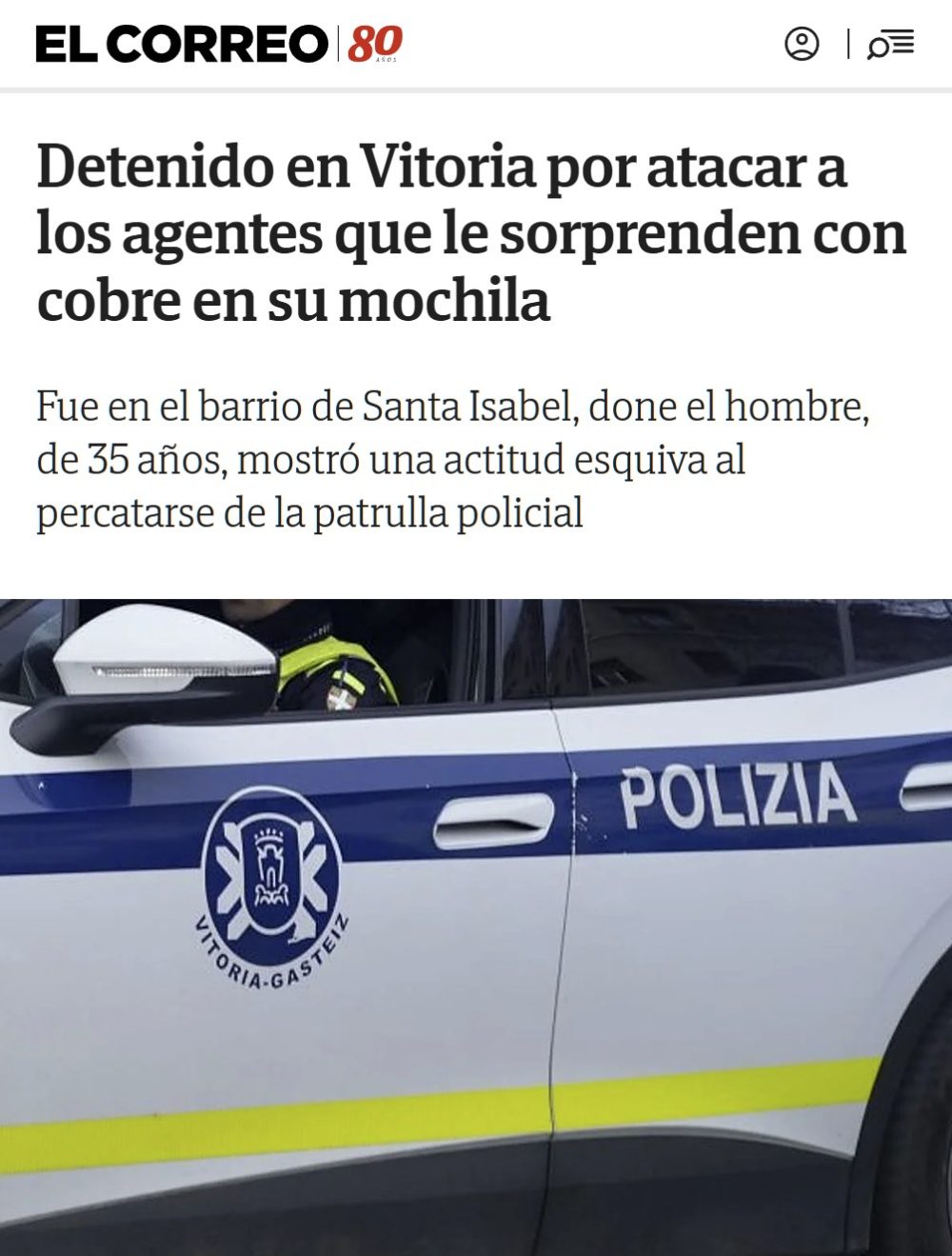 El post luminoso del día.