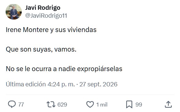 Irene Montero pide que la acampada de Sol «crezca» para bajar el precio del alquiler: «Necesitamos expropiar viviendas a los fondos buitre»