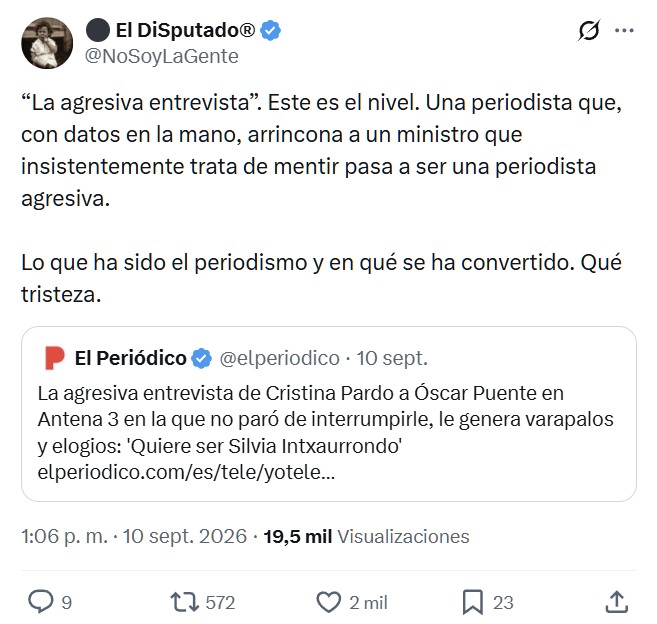 Nos estamos alegrando de cosa que deberían ser normales...