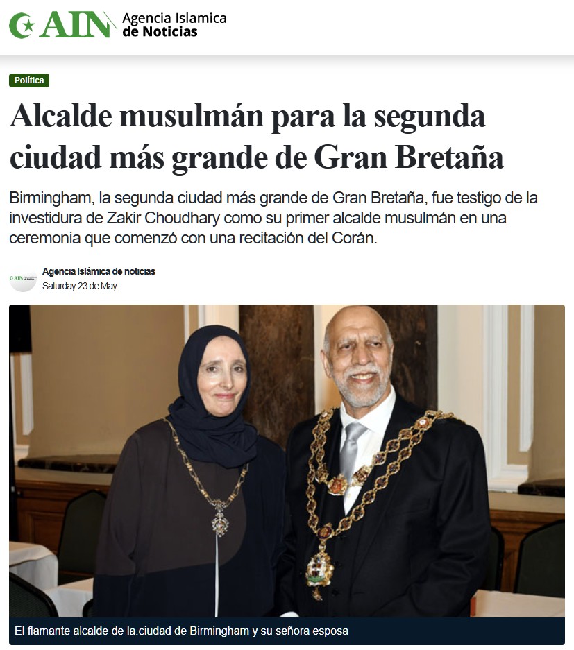 Birmingham prohibirá el uso de la bandera nacional por considerarla intimidatoria para las minorías étnicas. Pena: cárcel 1 o 2 años.