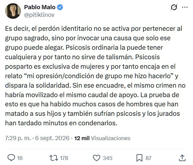 La reflexión del filósofo Michael Huemer sobre el caso de Lindsay Clancy: