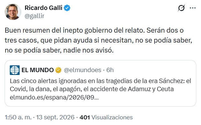 La estrategia del gobierno es: si no sabes qué hacer, no hagas nada.
