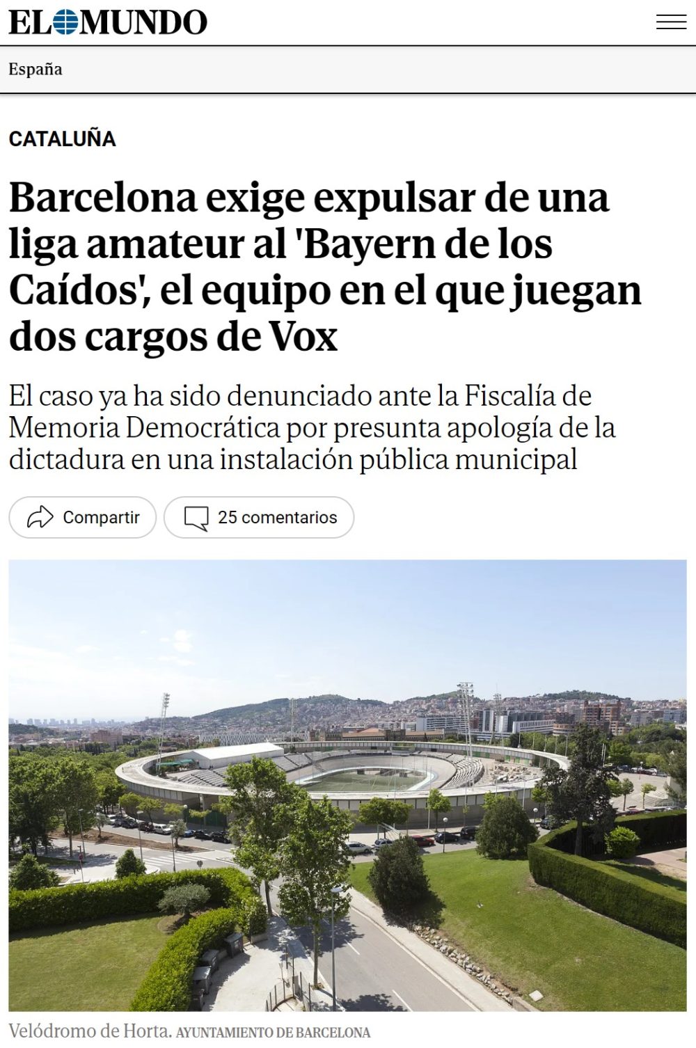 "El Bayern de los Caídos"