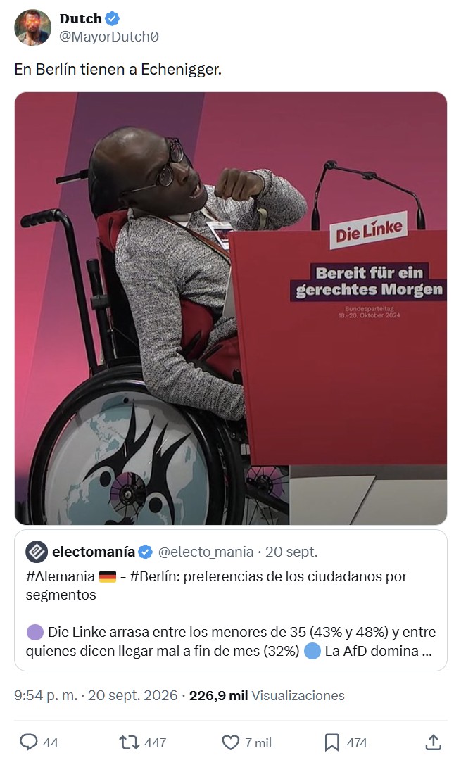 No hombre no...