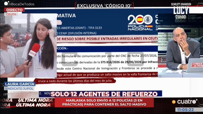 Laura García: "Marlaska tenía conocimiento de ello. Lo digo claramente".