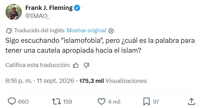 Vivimos tiempos extraños...