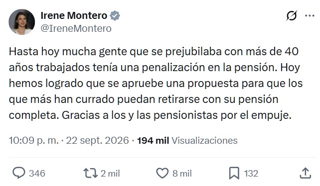 Su mayor rival político... son las matemáticas.