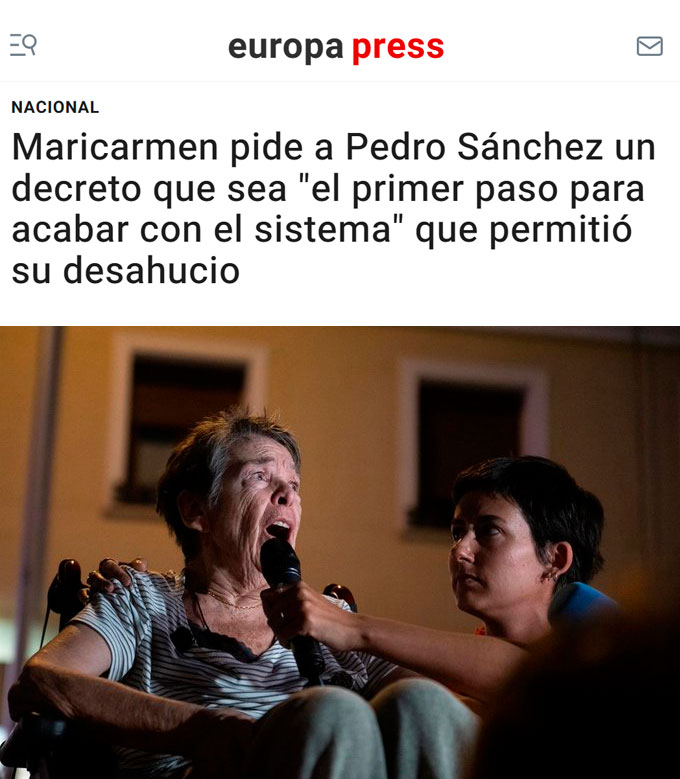 Maricarmen de Nazaret.