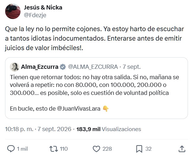 Tienen que retornar todos: no hay otra salida.