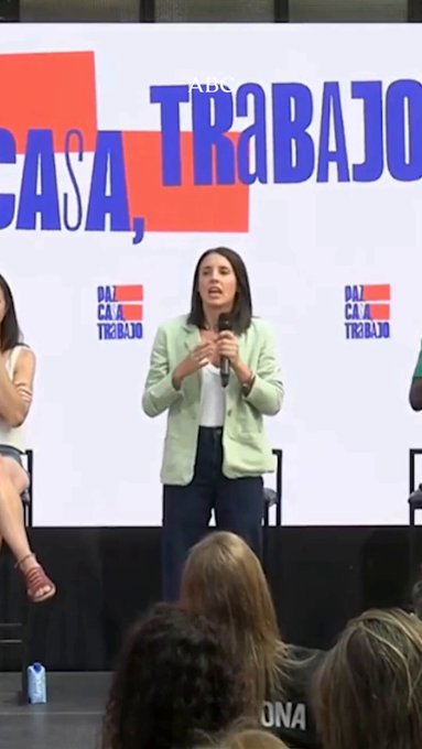 Irene Montero lanza su carrera a 2027 prometiendo un salario mínimo de 1.800 euros y la jornada de 30 horas semanales