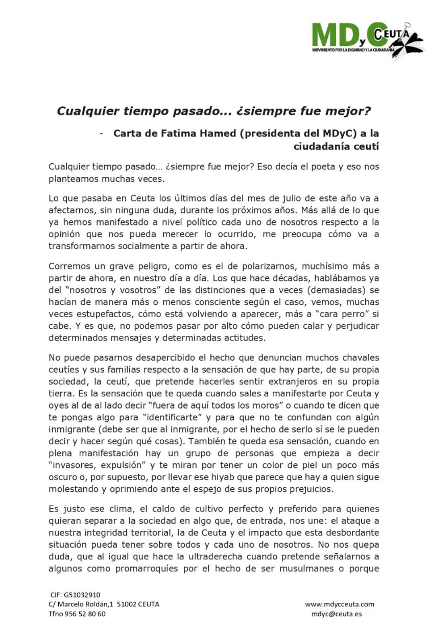 La última frase es totalmente inquietante