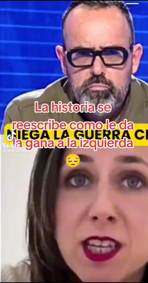 Según Ione Belarra la Guerra Civil no fue una guerra.