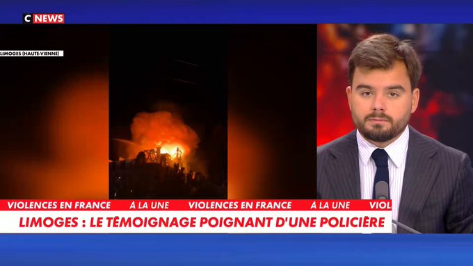 Testimonio de un policía presente en el ayuntamiento de Limoges: “Los primeros comentarios que los alborotadores dirigieron contra nosotros fueron los siguientes: “Nos iban a mаtаr a todos, que todos íbamos a morіr y que nos iban a quеmar”
