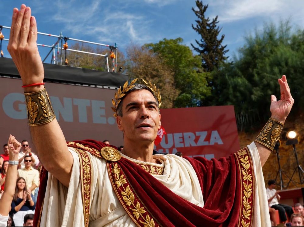 Pedro Sánchez de Nazaret pide chops.