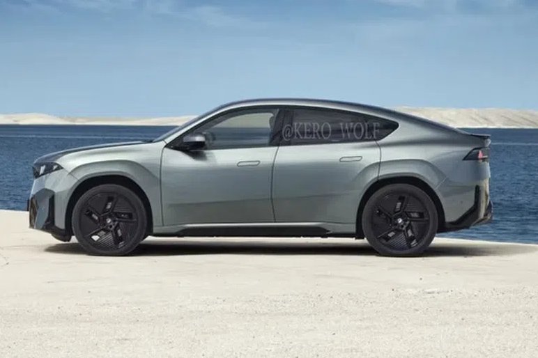 Filtran la estética del nuevo BMW iX4 Neue Klasse y es igual que el meme.