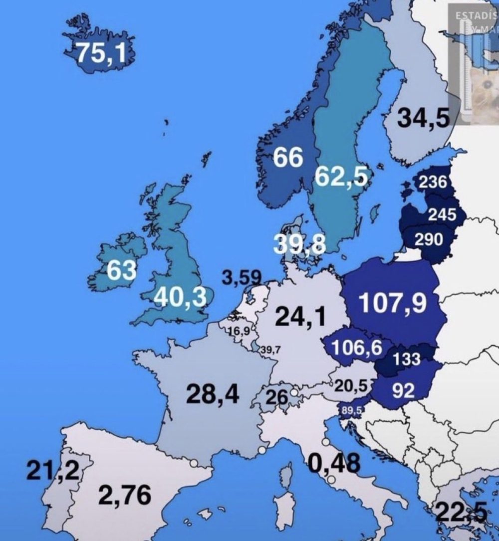 30 años de progreso económico y España ha logrado un espectacular aumento del 2.76% en los salarios reales.