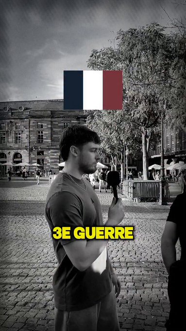Francés sale a la calle a preguntar a quien defenderían en la Tercera Guerra Mundial. Las respuestas no os sorprenderán.