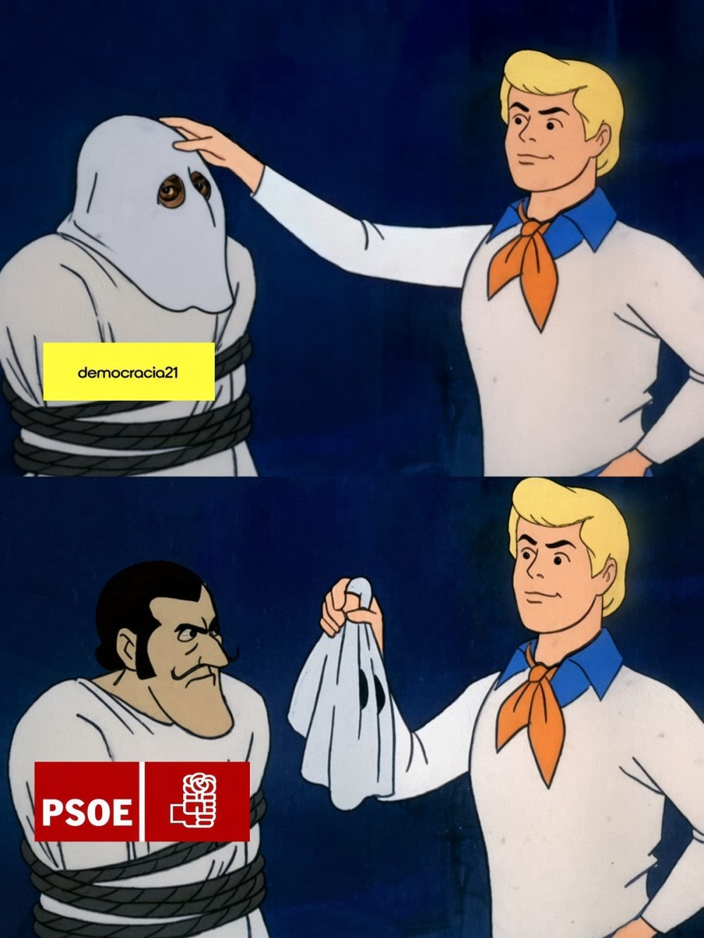 Perro está sacando todas las cargas que tenía bajo la manga. La de montar un partido a toda leche para intentar rascar votos a la derecha también.