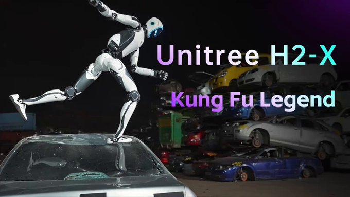El último robot de Unitree ahora sabe Kung Fu.