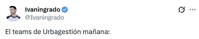 El post para ir al infierno del día.