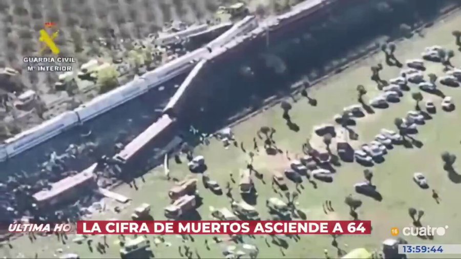El comentario de un ingeniero técnico sobre el nuevo accidente ferroviario del AVE en Los Yébenes (Toledo).
