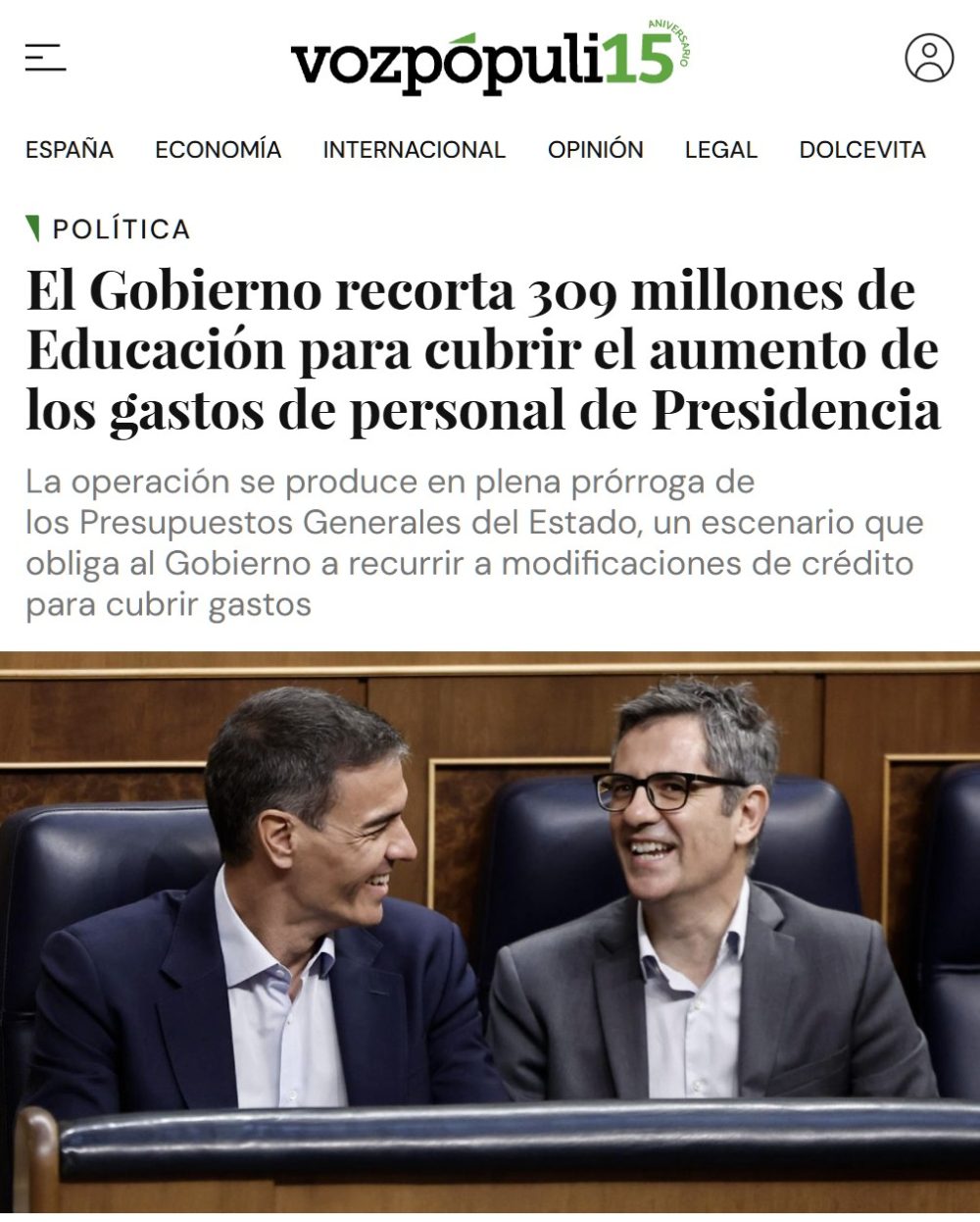 Votantes del PSOE: "Vaya, ojalá supiera restar".