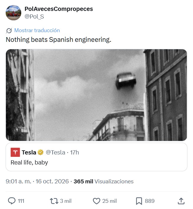 Nada supera a la tecnología española.
