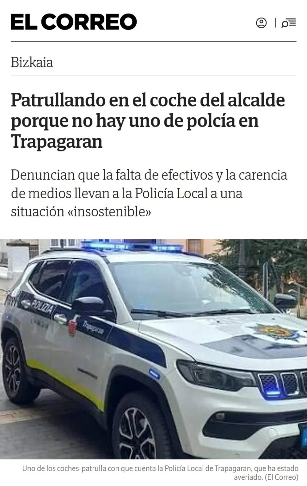 "Me he tenido que sentar después de leer esta noticia".