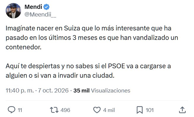 Vivir en España es como vivir en una serie de Netflix constante.