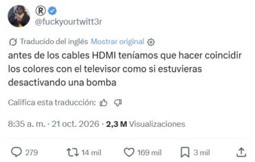 Eres viejo pero... ¿Así de viejo?